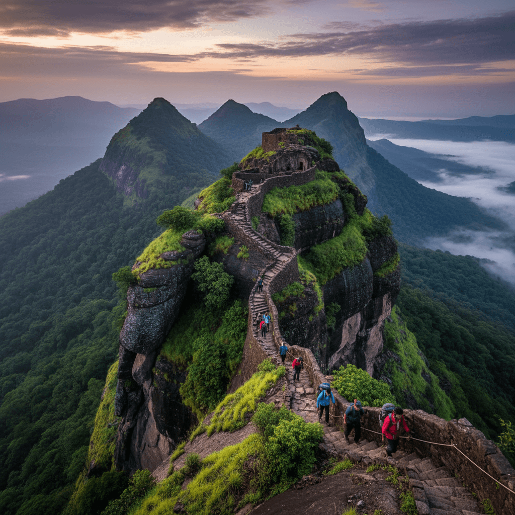 Bhairavgad Trek, The Untamed Adventure